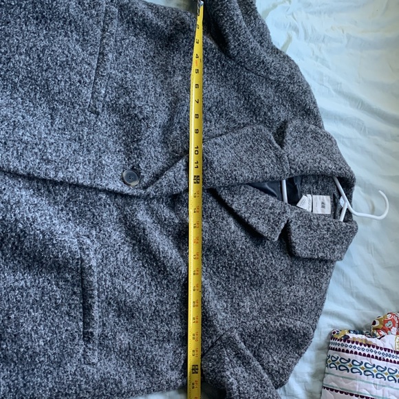 H&M Wool Blend Coat size Large - Picture 12 of 14